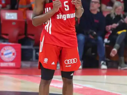 Erfolgreichster Bayern-Werfer gegen Baskonia Vitoria-Gasteiz: Cassius Winston.