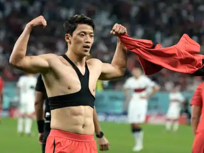 Matchwinner Hwang Heechan ebnete den Weg f&uuml;r S&uuml;dkoreas Achtelfinal-Einzug.