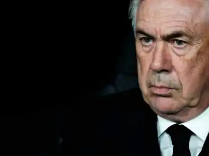 Real-Trainer Carlo Ancelotti sieht sein Team nicht in Bestform.