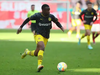 Youssoufa Moukokos Vertrag mit dem BVB l&auml;uft zum Saisonende aus.