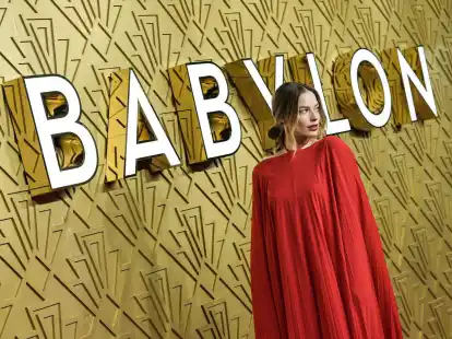 Margot Robbie bei der Premiere von &laquo;Babylon - Rausch der Ekstase&raquo; in London.