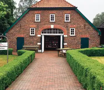 Die &ouml;ffentliche Gemeindeb&uuml;cherei am Patenbergsweg 1 in Wardenburg