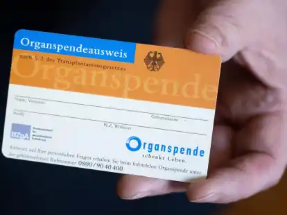 Nach Daten der Deutschen Stiftung Organtransplantation gab es 2022 6,9 Prozent weniger Spenden als im Jahr davor.