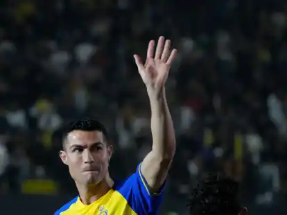 Superstar Cristiano Ronaldo wechselte nach Saudi-Arabien.