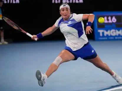 Leistete sich 50 unerzwungene Fehler: Ons Jabeur aus Tunesien.