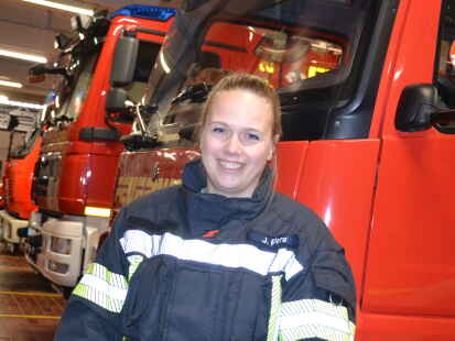Auch weiterhin ist das Thema „Feuerwehr“ bei Jacqueline Piero allgegenwärtig.