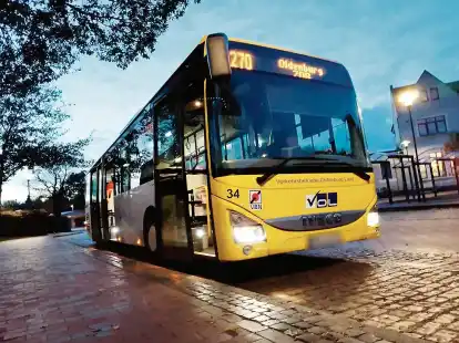 Seine Route soll ge&auml;ndert werden: der Huntesprinter, hier auf dem Weg nach Oldenburg.