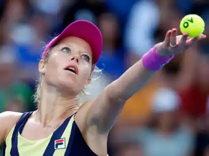 Laura Siegemund ist bei den Australian Open an der Franz&ouml;sin Caroline Garcia gescheitert.