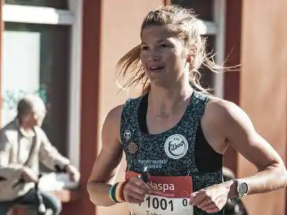 Eine der besten Marathon-L&auml;uferinnen Deutschlands: Tabea Themann aus Friesoythe