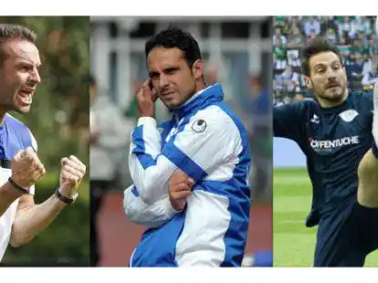 Treten am Freitag gegeneinander an: (von links) Dietmar Hirsch, Alexander Nouri und Daniel Isailovic