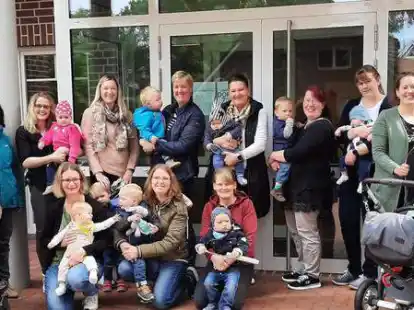 Auch in Falkenberg gibt es eine aktive Mutter-Kind-Gruppe.