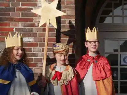 Sternsinger unterwegs: Auch in diesem Jahr ziehen sie in Westerstede wieder von Haus zu Haus.