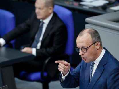 Auf der Suche nach Alternativ-Positionen zur Ampel: der CDU-Bundesvorsitzende Friedrich Merz