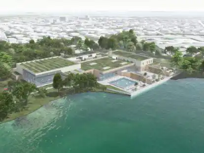 Der Fl&ouml;tenteich wird zur &bdquo;Blauen Lagune&ldquo;.