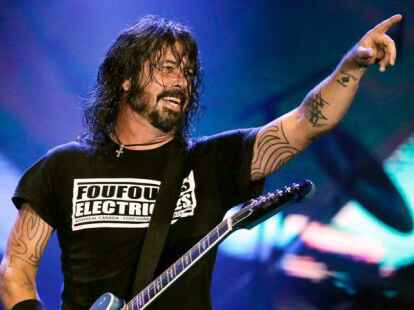 Tritt mit den Foo Fighters im Mai und Juni auf Festivals auf: Dave Grohl (hier bei einem Musikfestival im September 2019 in Rio.