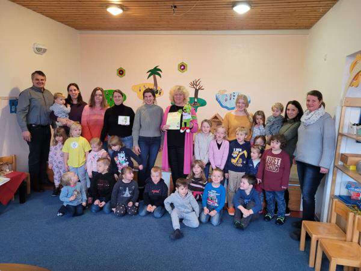 Gesundheit im Kindergarten Leuchtturm Emden-Wybelsum: Auszeichnung mit