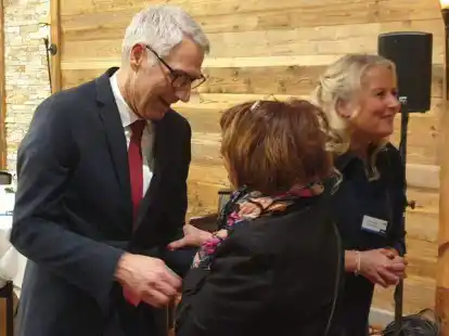 Herzliche Begr&uuml;&szlig;ung beim Neujahrsempfang der Gemeinde Gro&szlig;enkneten.