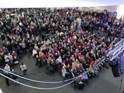 Da war es noch warm und trocken: Neujahrsempfang 2020 in der Emder Nordseehalle.