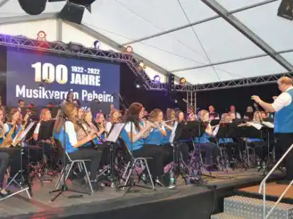 Ein Höhepunkt 2022: Der Musikverein Peheim wurde 100 Jahre alt.