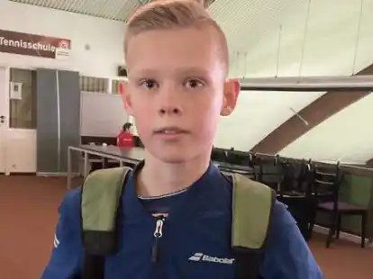 Tennis-Regionsmeister: Ben Rolfes