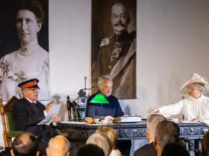 Erf&auml;hrt gro&szlig;en Zuspruch: die szenische Lesung &bdquo;Elisabeth und Friedrich August&ldquo; vom Theater Orlando