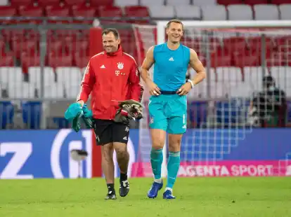 Ende eines Erfolgsduos: Toni Tapalovic (l) und Manuel Neuer.