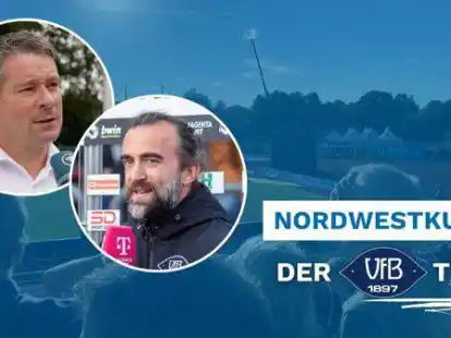 Bei der n&auml;chsten Ausgabe dabei: Meppens Gesch&auml;ftsf&uuml;hrer Ronald Maul (links) und Oldenburgs Trainer Dario Fossi