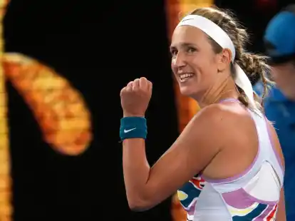 Steht in Melbourne im Halbfinale:  Viktoria Asarenka.