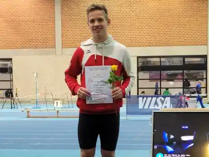 Landesmeister über 400 Meter: Bastian Schwarz