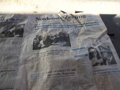 Die Deutsche Silvia Sommerlath hat sich mit dem schwedischen König verlobt: So titelte die NWZ am 13. März 1976, wie ein Fundstück in der alten Lohgerberei zeigt.