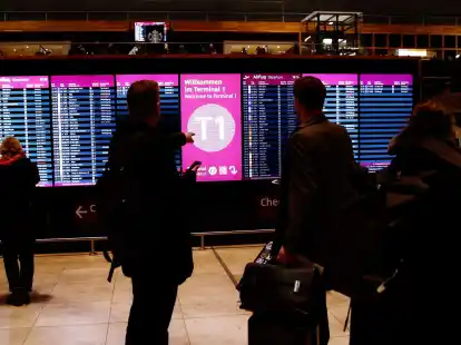Am Flughafen Berlin-Brandenburg werden heute zentrale Arbeitsbereiche bestreikt.