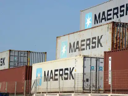 Container des Schifffahrtskonzerns Maersk: Die d&auml;nische Reederei und die Schweizer MSC gehen bald wieder getrennte Wege.