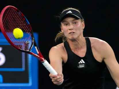Steht im Finale der Australian Open: Jelena Rybakina.