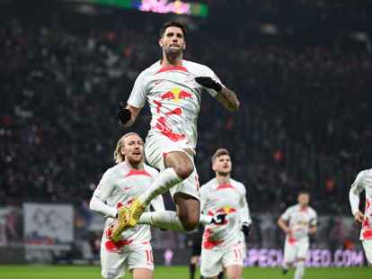 Leipzigs Dominik Szoboszlai erzielte beide Treffer gegen den VfB Stuttgart.