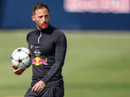Trainierte in der Bundesliga unter anderem RB Leipzig: Domenico Tedesco.