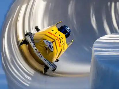 Fuhren in St. Moritz zu Gold:&nbsp;Johannes Lochner und Georg Fleischhauer.