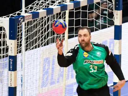 Deutschlands Torh&uuml;ter Andreas Wolff zeigte starke Leistungen bei der WM.