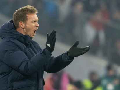 Trainer Julian Nagelsmann braucht mal wieder einen Sieg.