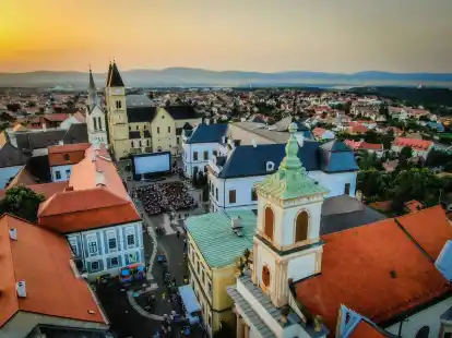 Das schmucke Veszprem nahe des&nbsp;ungarischen Plattensees ist Kulturhauptstadt 2023.