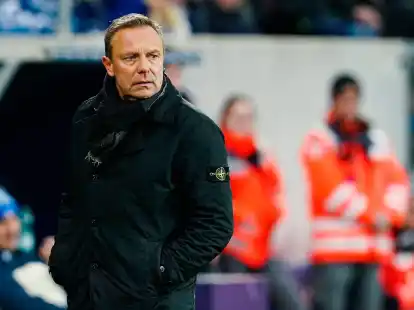 Muss auf mehrere Spieler verzichten: Hoffenheim-Coach Andr&eacute; Breitenreiter.