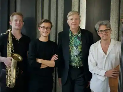 Die Jazz-Gruppe &bdquo;Torsten Zwingenberger 4tet&ldquo; kommt nach Wildeshausen.