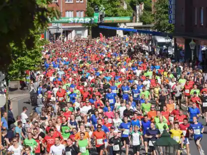 Immer wieder ein Magnet f&uuml;r ganz viele Mitarbeiter von Firmen, bei diesem Lauf mitzumachen: der Lauf &uuml;ber f&uuml;nf Kilometer mit der Firmenwertung.