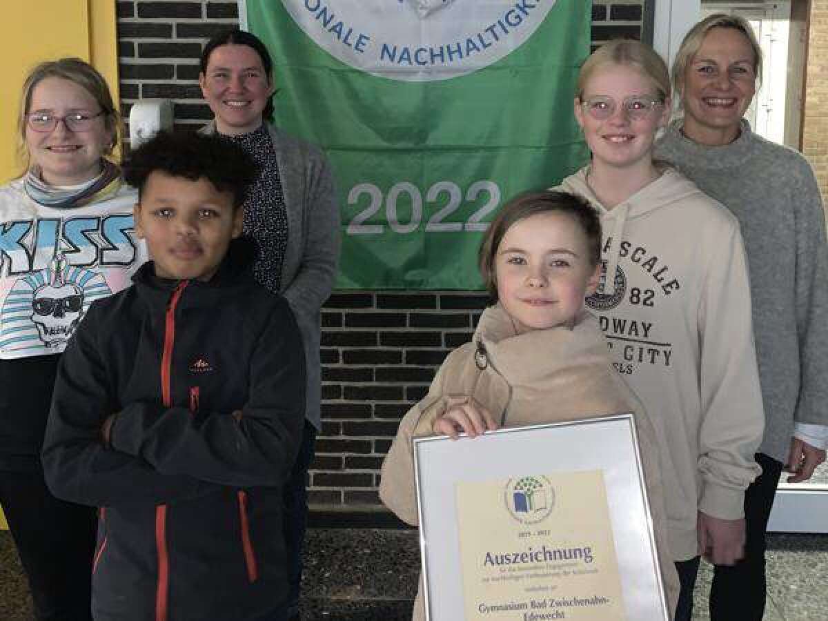 Gymnasium Bad ZwischenahnEdewecht Zum 10. Mal als Umweltschule