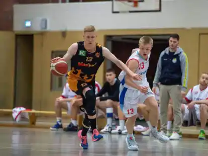 Liefen in Hannover meist nur hinterher: die TSG-Eagles (in wei&szlig;).