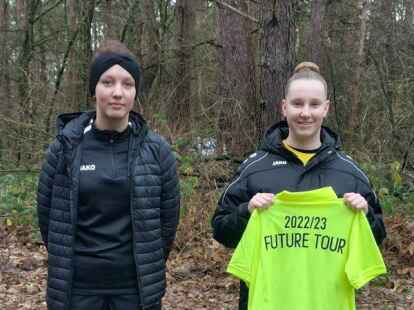 Formstark: Jenny Stru&szlig; (rechts) und Paula Janssen