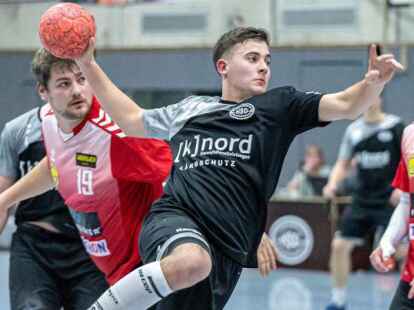 Mit der HSG Gr&uuml;ppenb&uuml;hren/Bookholzberg weiter obenauf: Maurice Steffen, zweifacher Torsch&uuml;tze beim deutlichen Ausw&auml;rtssieg in Schwanewede