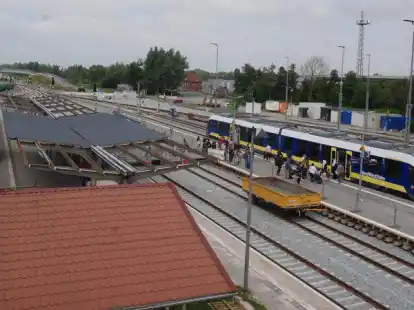 Der Bahnhof Sande ist eine wichtige Drehscheibe f&uuml;r Pendler in Richtung Oldenburg.