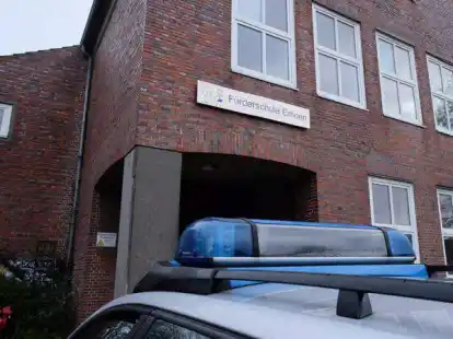 Unbekannte drangen in die F&ouml;rderschule in Barenburg ein und beschmierten einen Raum.