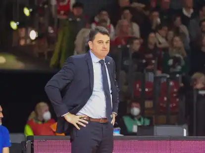 Musste gegen AS&nbsp;Monaco auf die verletzten Maodo Lo und Ben Lammers verzichten: Albas Chef-Trainer Israel Gonzalez.