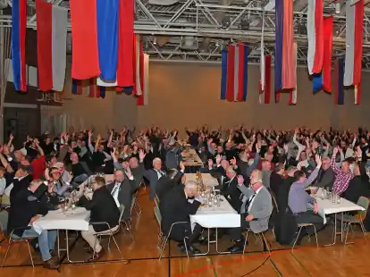 Die Generalversammlung der Wildeshauser Sch&uuml;tzengilde im Februar 2019: In diesem Jahr kommen die Mitglieder wieder wie gewohnt zusammen.